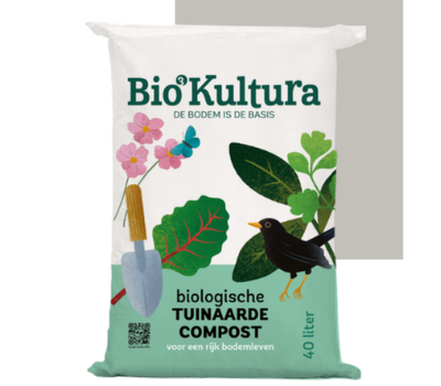 Bio-Kultura biologische tuinaarde - compost 40 liter